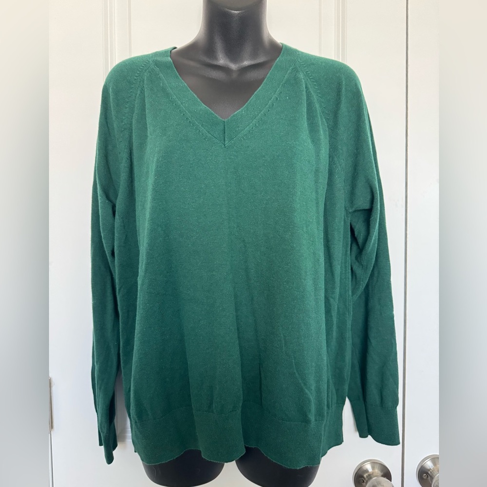 Banana Republic women’s green forever sweater XL